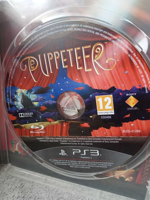 Puppeteer PS3 3xA PlayStation 3
