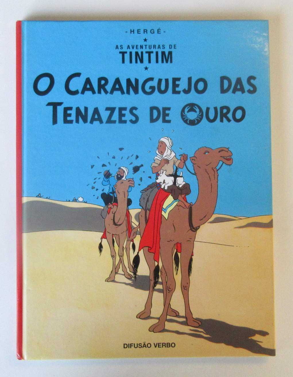 TINTIM - O Caranguejo Das Tenazes De Ouro (Capa Dura / Difusão Verbo)