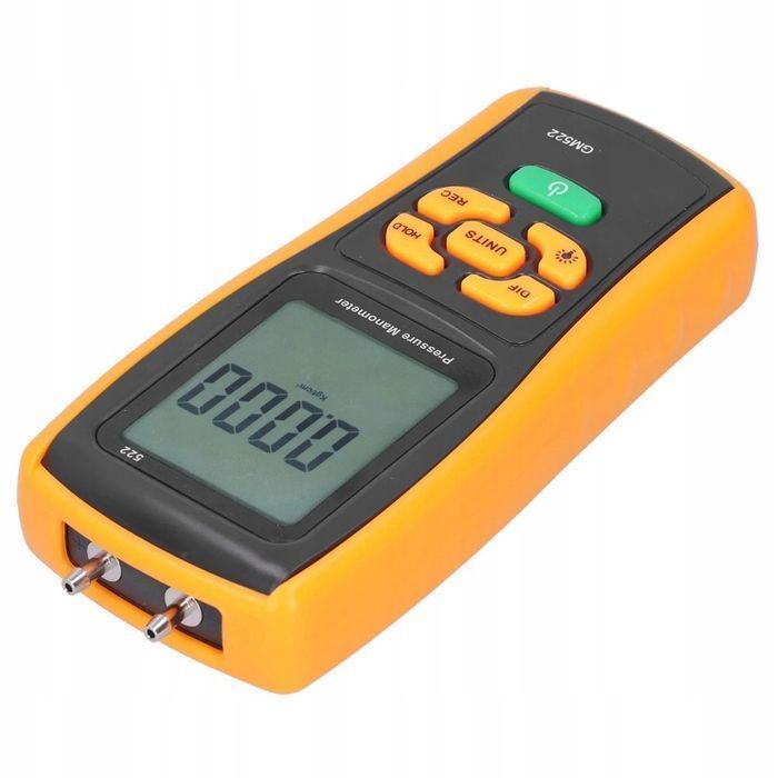 Manometr Różnicowy Cyfrowy Miernik Ciśnienia Podciśnienia USB 100KPA