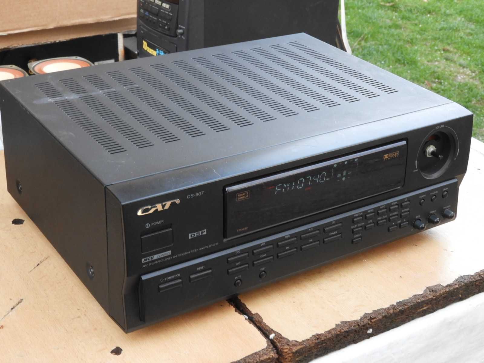 Amplituner Cat CS - 907 do naprawy lub na części