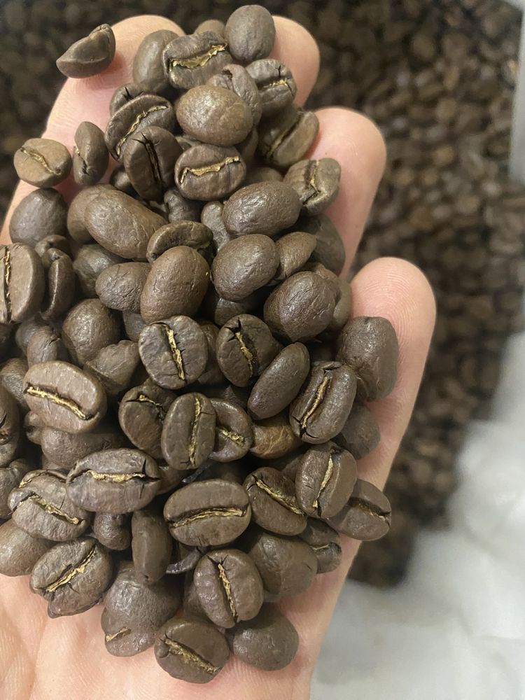 Свіжообсмажена кава в зернах від виробника 0,5кг ірландський крем