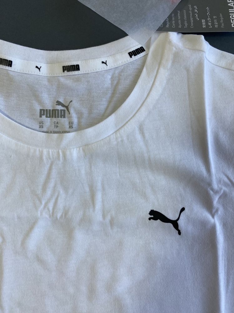 Футболка белая puma