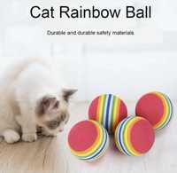 М‘ячики для котів інтерактивна іграшка 5шт.