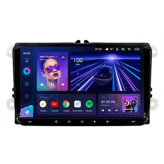 Штатна магнітола на Volkswagen/Skoda/SEAT Teyes, Phantom, Torssen