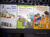 Zestaw podręczników do religii klasy 3,4,5(ćw. gratis), 6 (ćw. gratis)