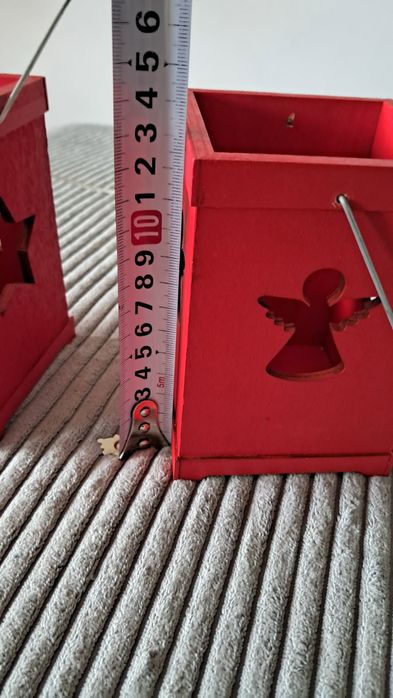 Lampiony drewniane Nowe