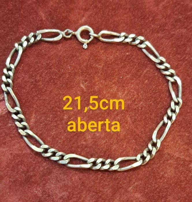 Pulseiras em prata homem.