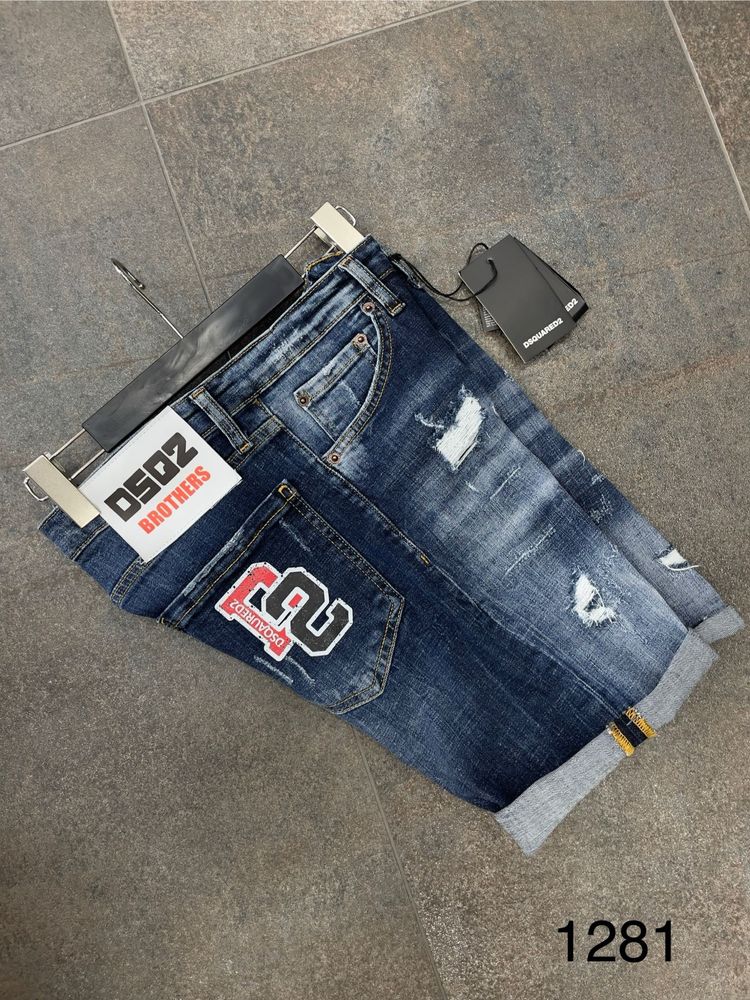 Dsquared 2 dsq spodenki krotkie jeans TOP ROZNE