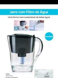 Jarro de filtrar água Tupperware + recarga