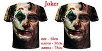 Крутые 3 D футболки Joker & Scull размер XL