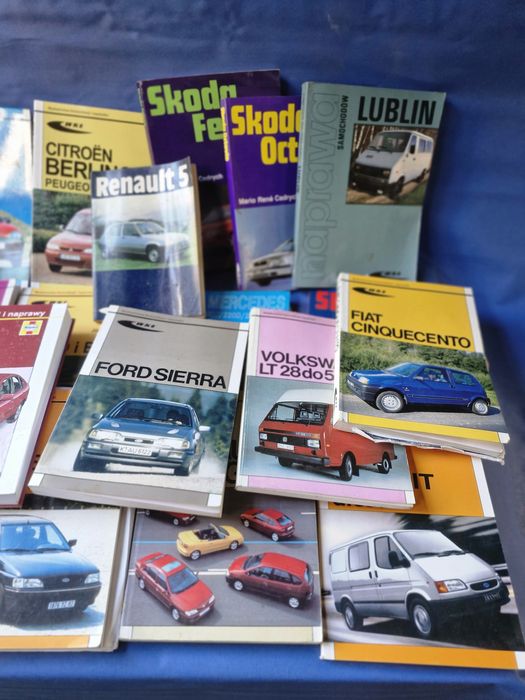 Książki Naprawa Samochodu Różne Modele