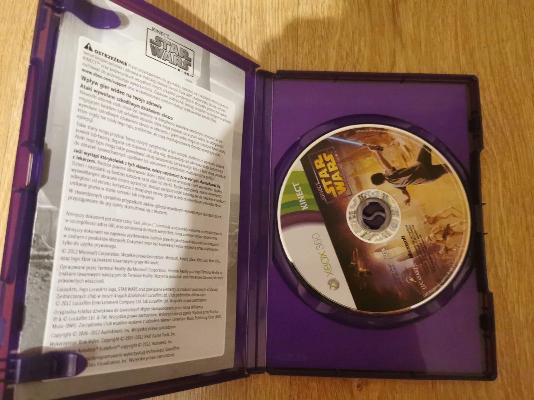 Kinect Star Wars Xbox 360