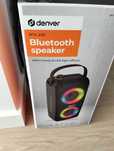 Coluna bluetooth com karaoke marca Denver