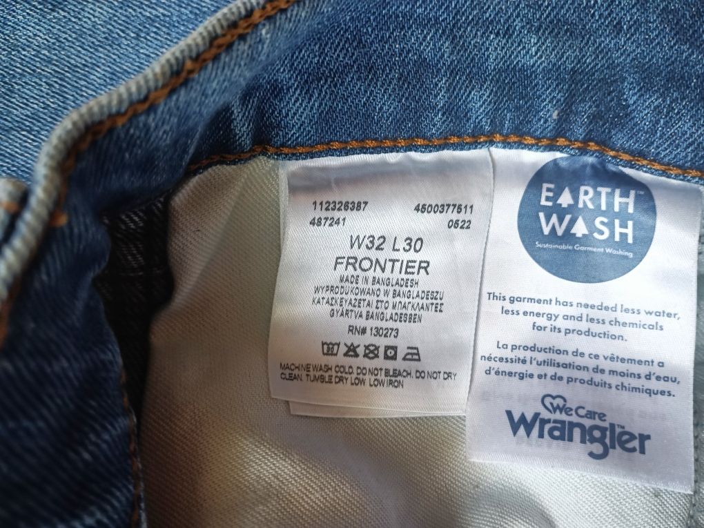 Męskie Jeansy Wrangler Frontier W32 L30