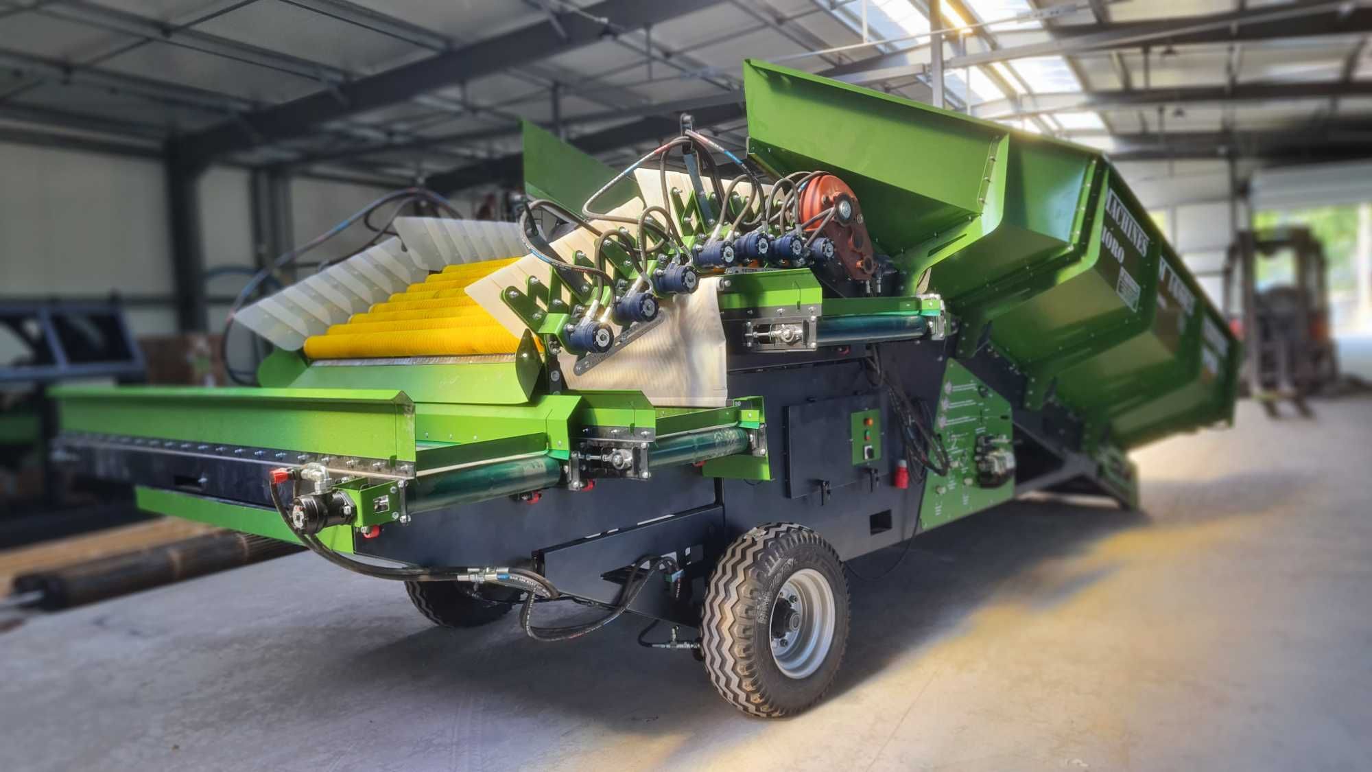 Kosz przyjęciowy rozładunkowy Machines Pióro KM 3 4 sorty 14 rolek 4.0