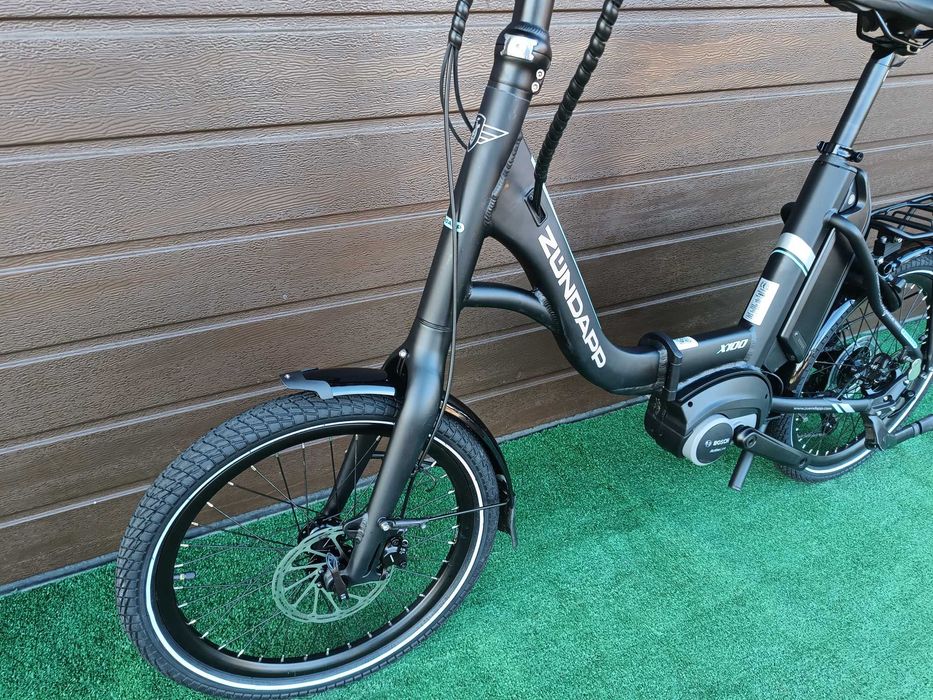 Rower Składak Elektryczny 20" Zundapp X100 Bosch 1x8 Shimano 2xT Nowy
