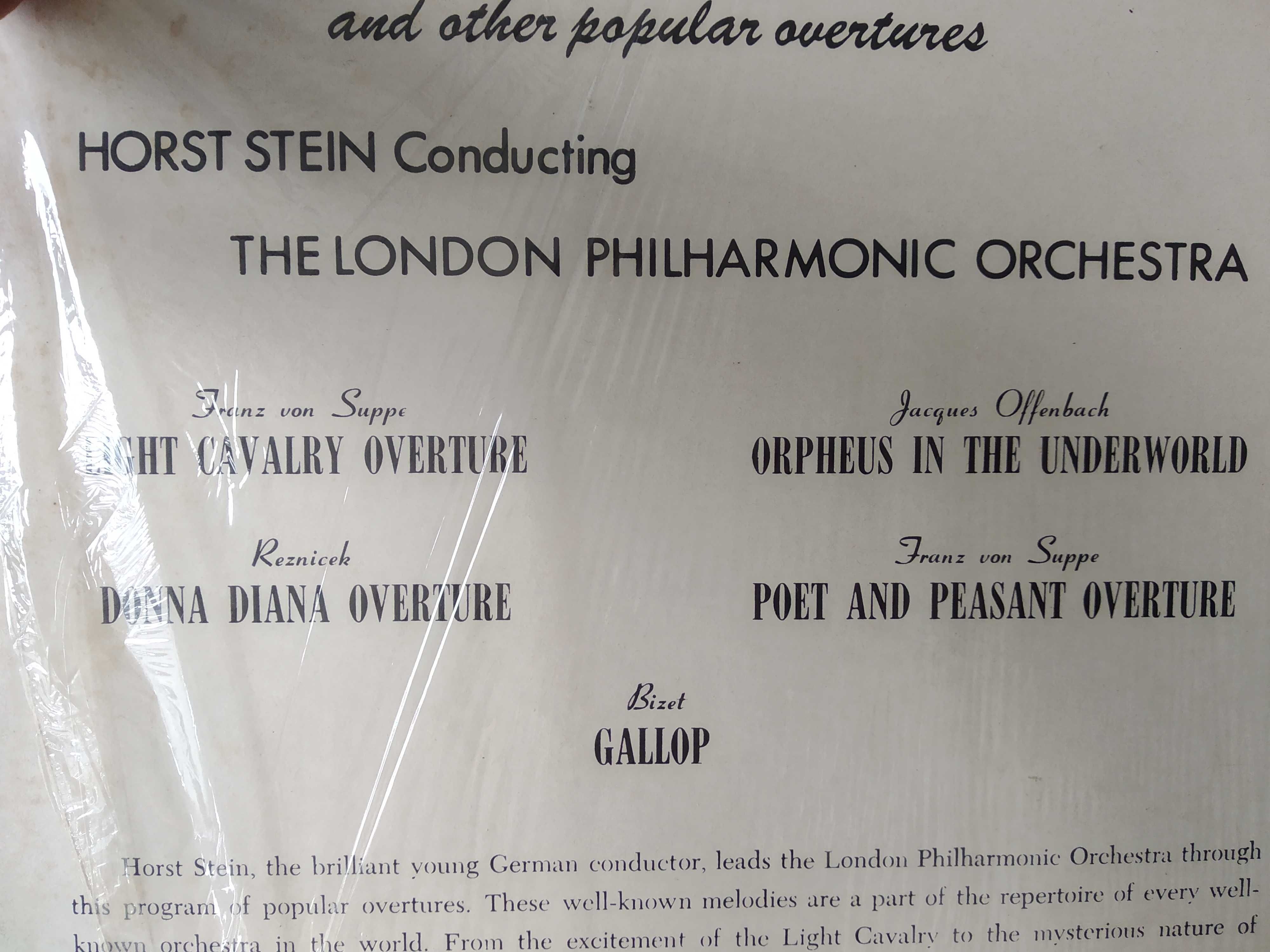 Vinil Light Cavalry Overtures And Other Popular Overtures