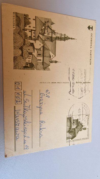 Kartka pocztowa 1976