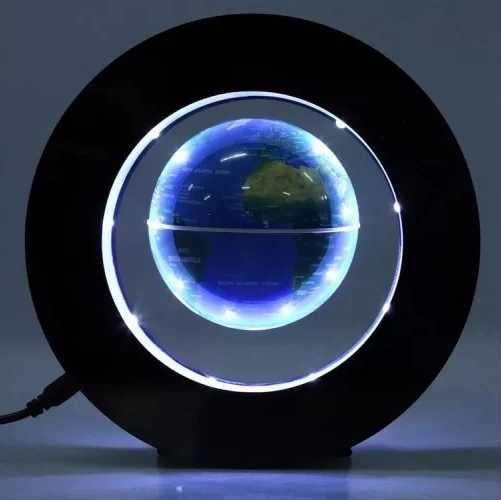Земной шар. Глобус с подсветкой. Освещение. Светодиоды. Ночник