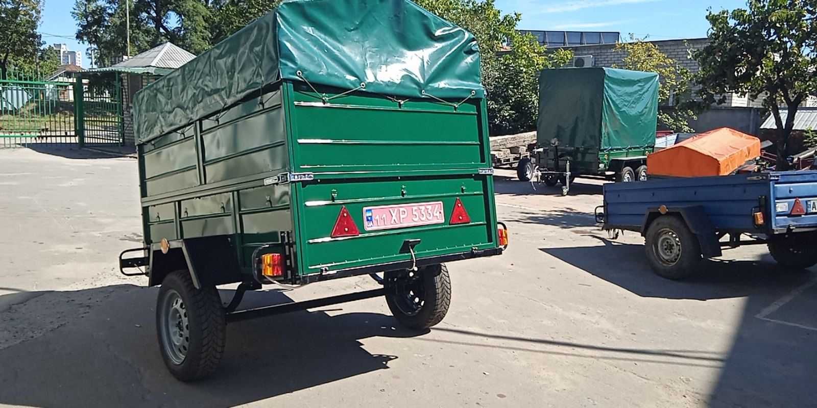 Прицеп двух метровый с двойным съёмным бортом Хит сезона!