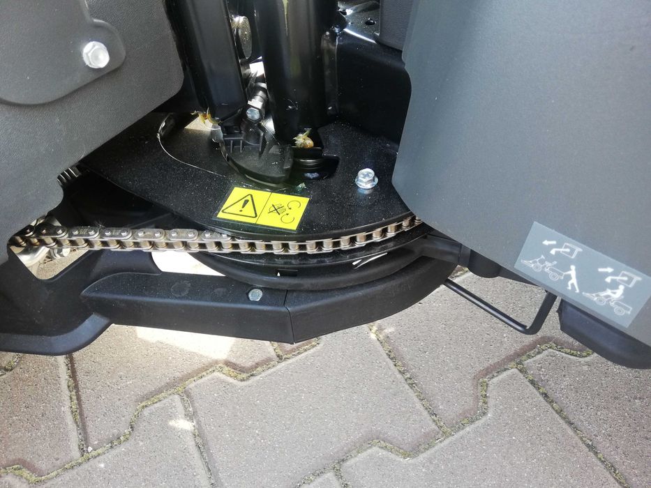 STIGA PARK kosiarka bijakowa agregat oś wysoka trawa, pług odśnieżarka