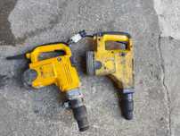 Dois martelos pneumáticos DeWalt