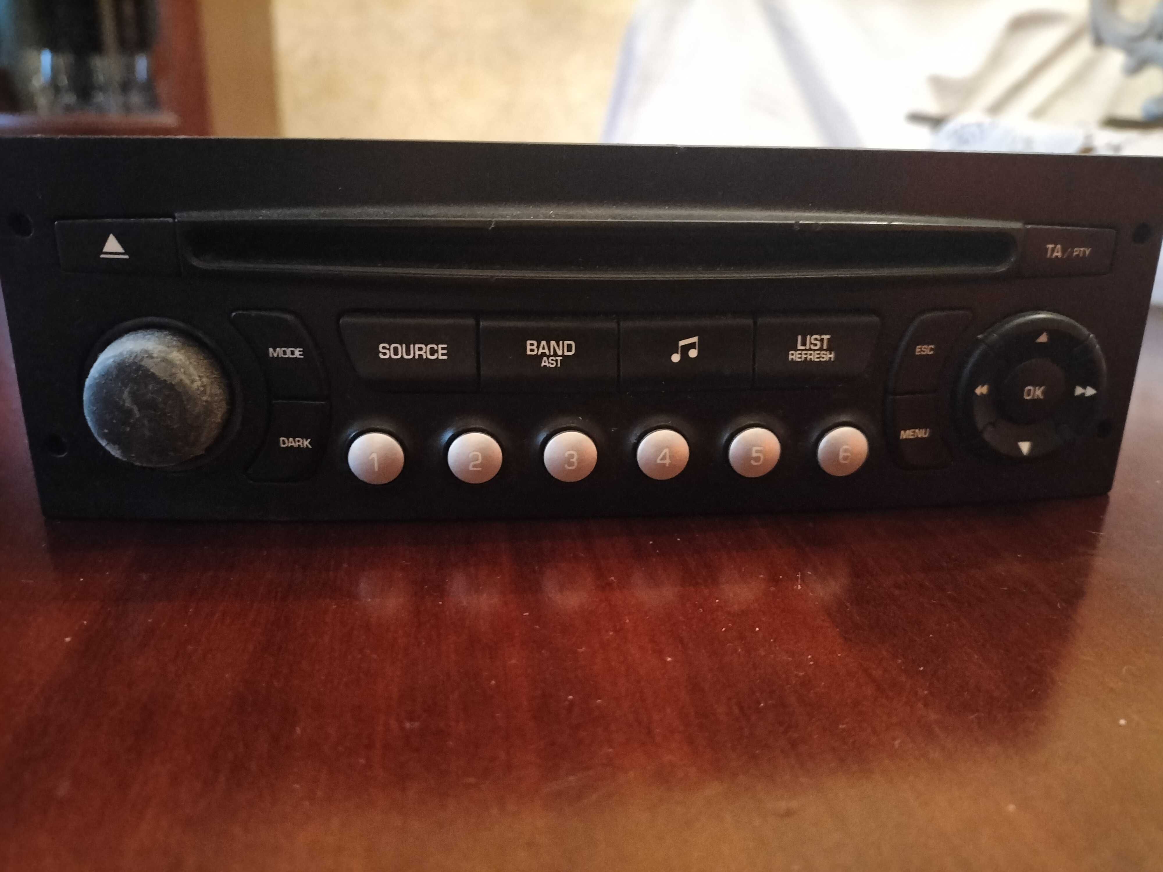 Radio samochodowe Peugeot Fiat