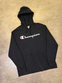 Bluza z Kapturem Champion Duże Logo Hoodie