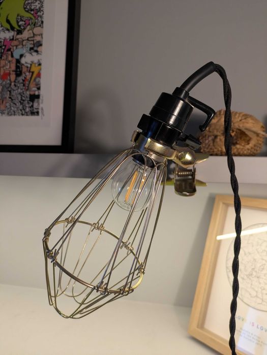 2 Candeeiros Mola Estilo Industrial