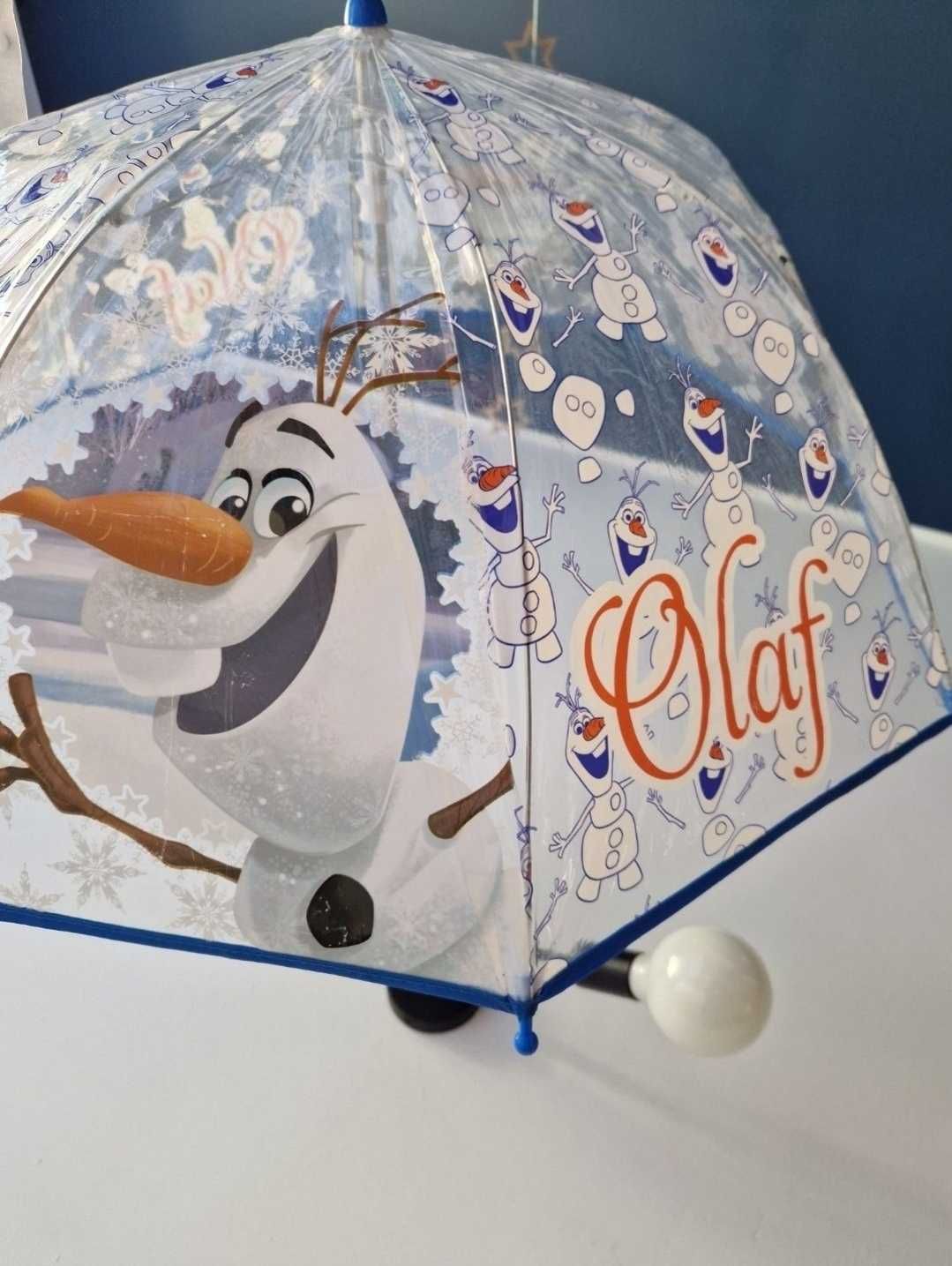 Plecak i parasolka dziecięca z bajki Kraina Lodu