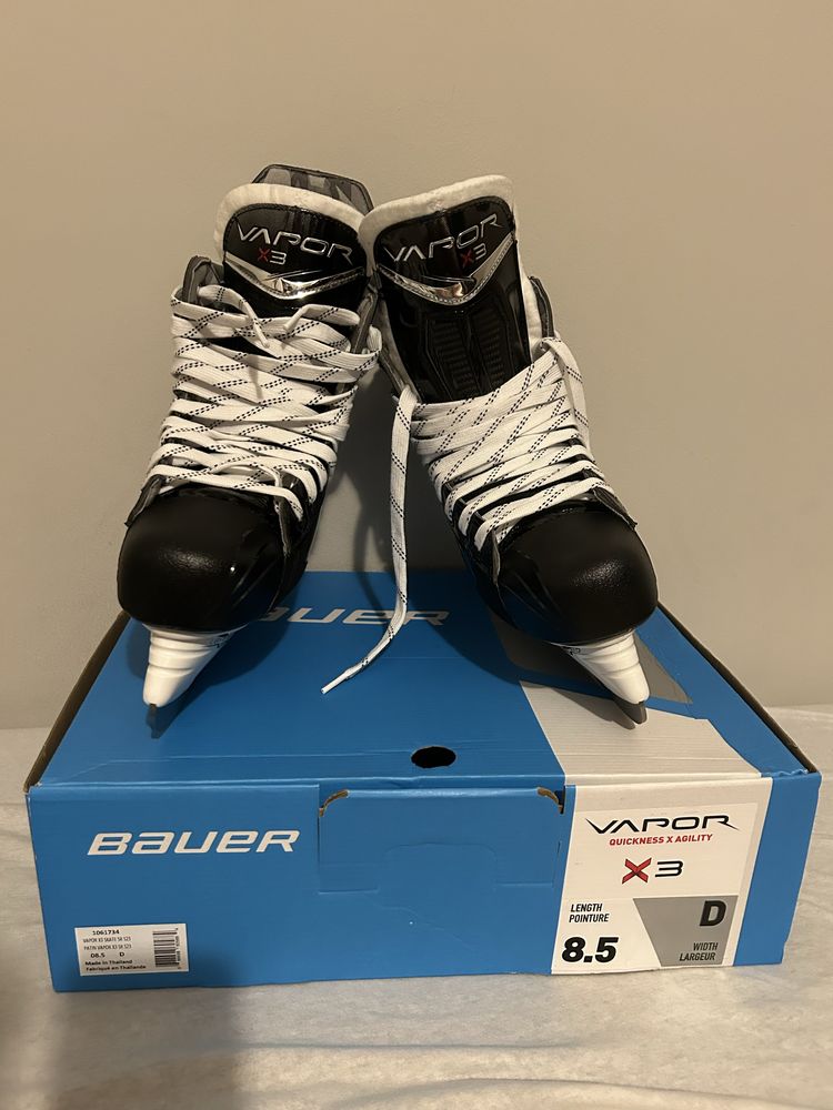 Łyżwy hokejowe Bauer Vapor X3sr s.8,5 D NOWE