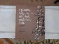 Livro "Quanto fui, quanto não fui, tudo isso sou."