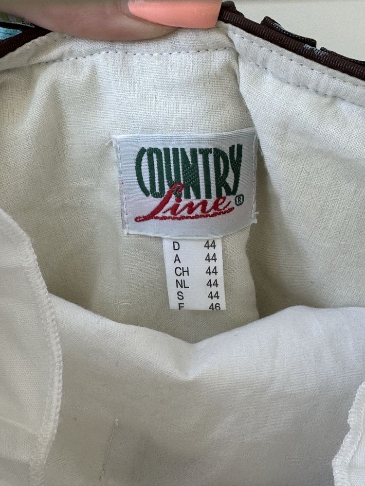 Платье дирндль Country Line, размер 44 — оригинал из Германии