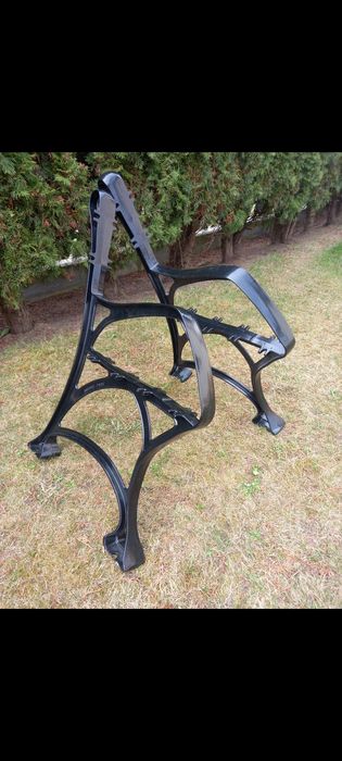 Noga do ławki ogrodowej - aluminiowa