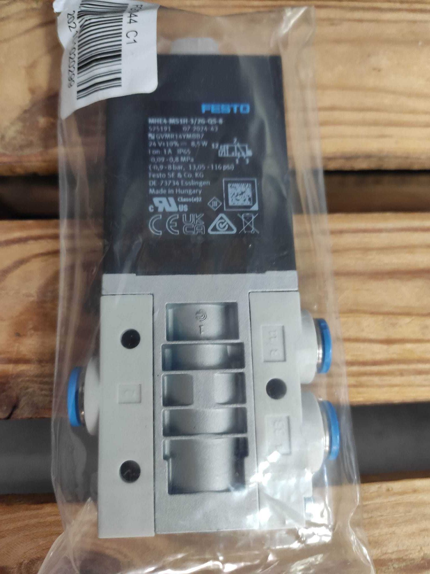 Festo Mhe4-MS1H-3/2G-QS-8 Elektrozawór