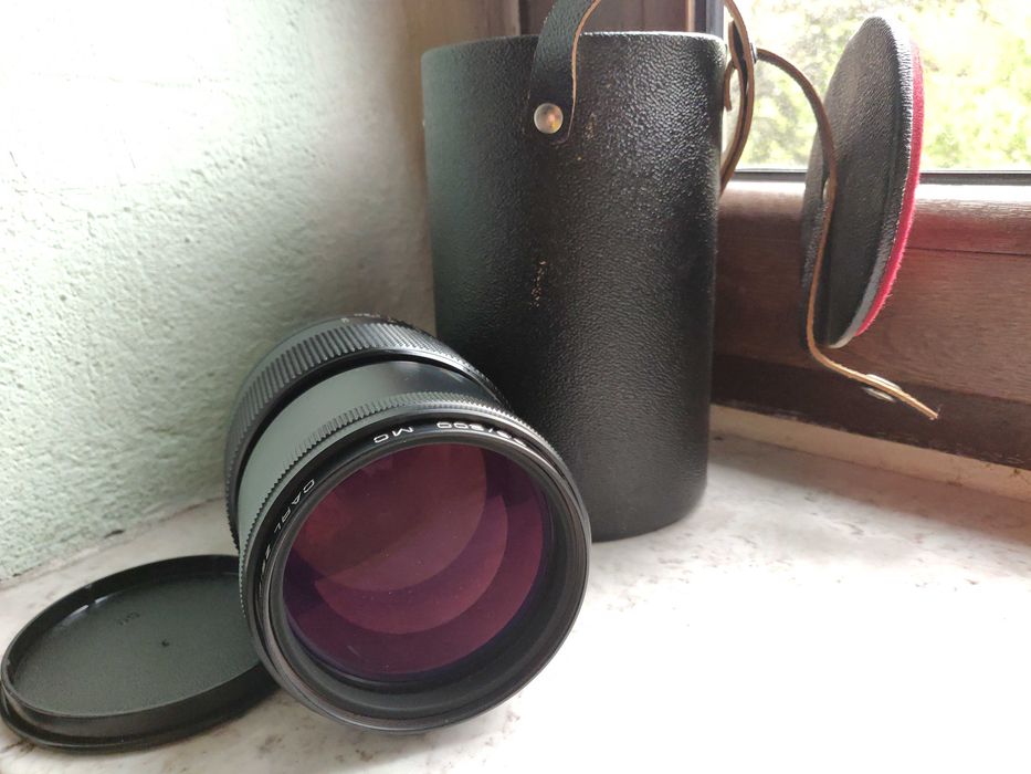 Obiektyw Carl Zeiss Jena Sonnar auto 2,8 200 MC, jak nowy