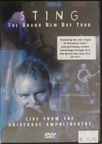 Dvd Musical "Sting - The Brand New Day Tour"