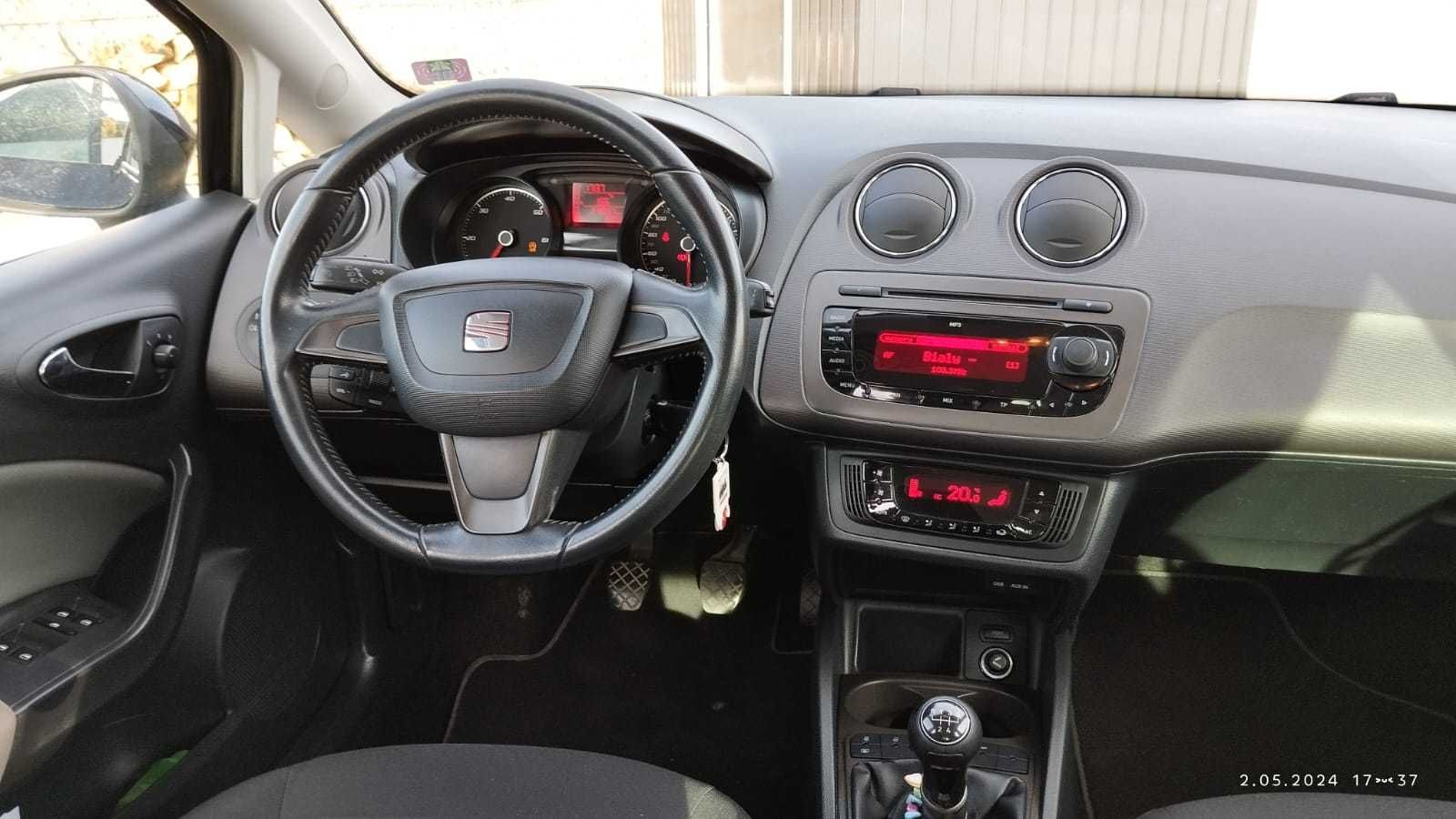 Seat IBIZA IV 2012 rok 1.2 tdi common rail 75KM E Ecomotiv