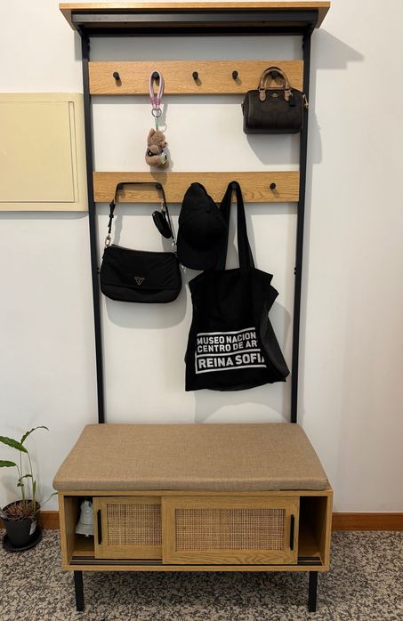 Móvel para hall de entrada e sapateira com banco — HOMA (5Five)