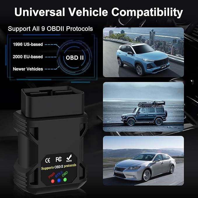 obd2 bluetooth 5.0 urządzenie diagnostyczne x