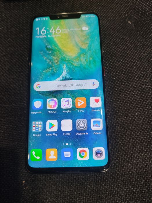 Telefon; Smartfon; Huawei, Mate 20 pro, 6/128 GB