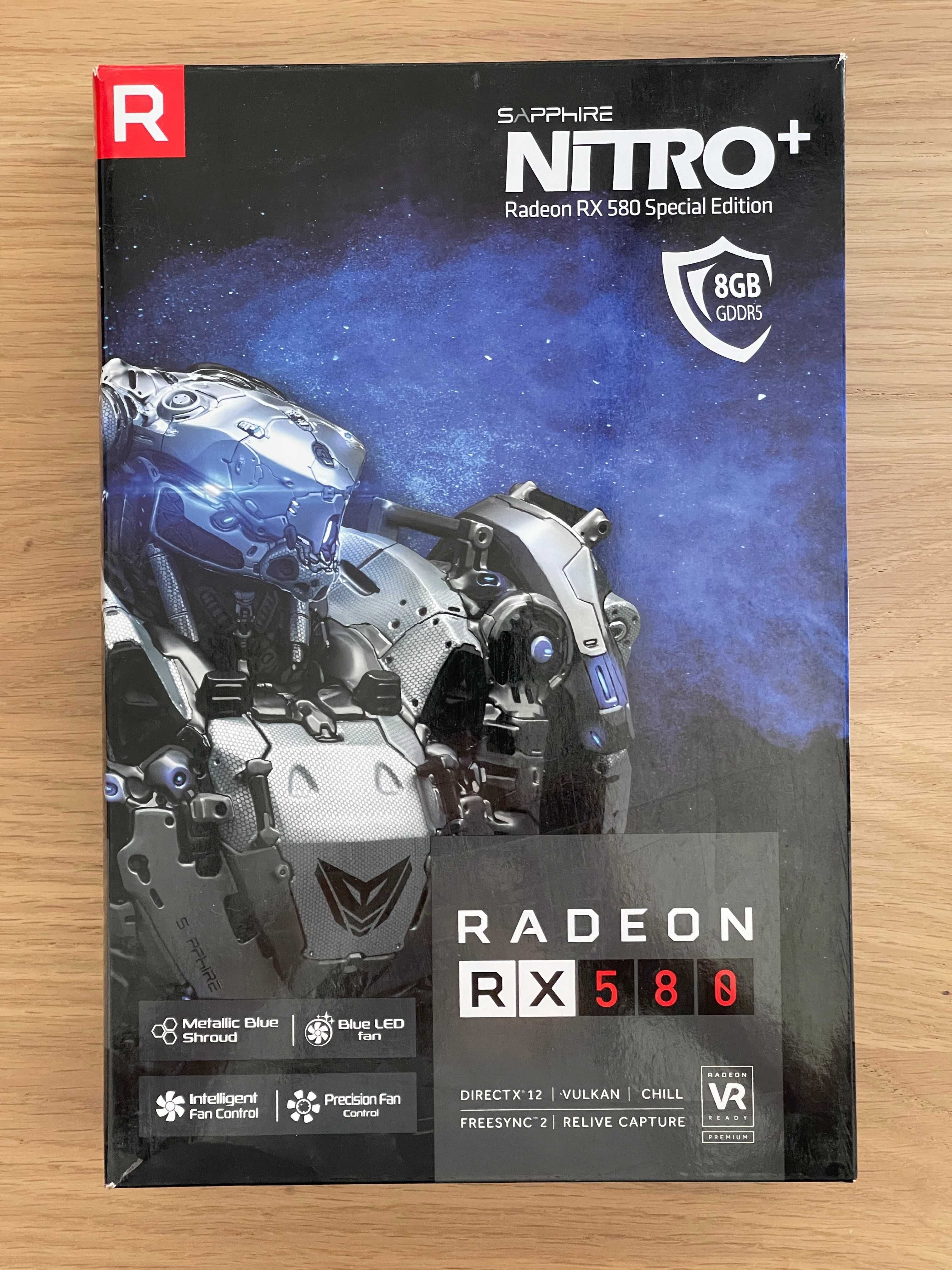 Karta graficzna Radeon RX580 Sapphire Nitro+ 8Gb