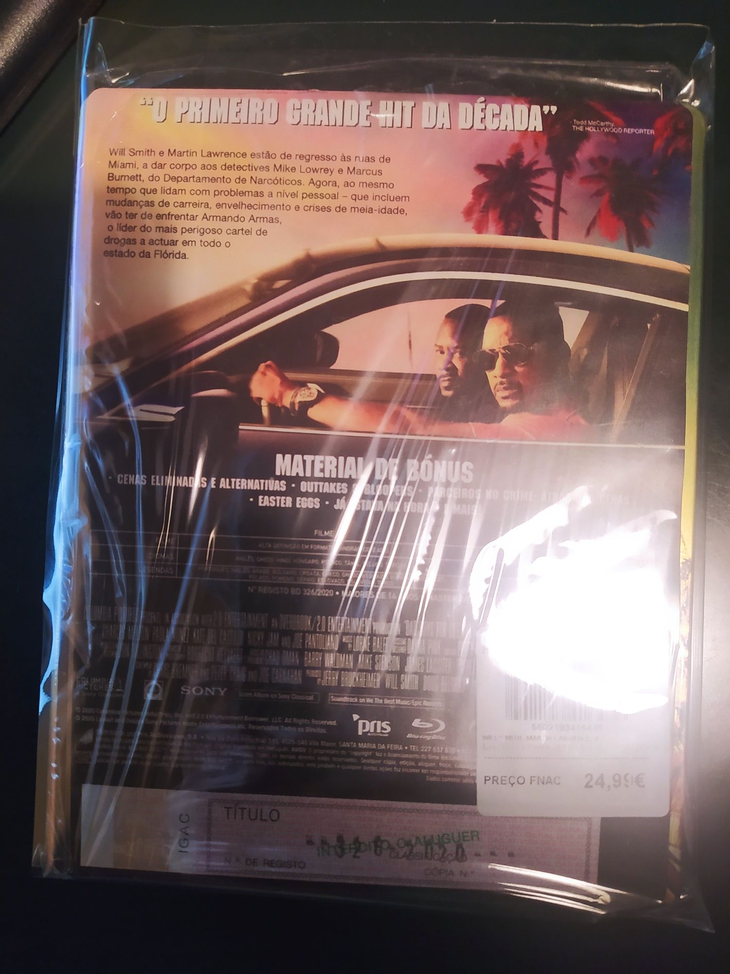 Bad Boys Para Sempre Blu-ray Steelbook Novo