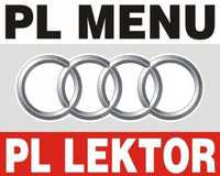 Polskie menu polski lektor MMI 3G BASIC AUDI A4 A5 Q5 A6 MAPA 2023