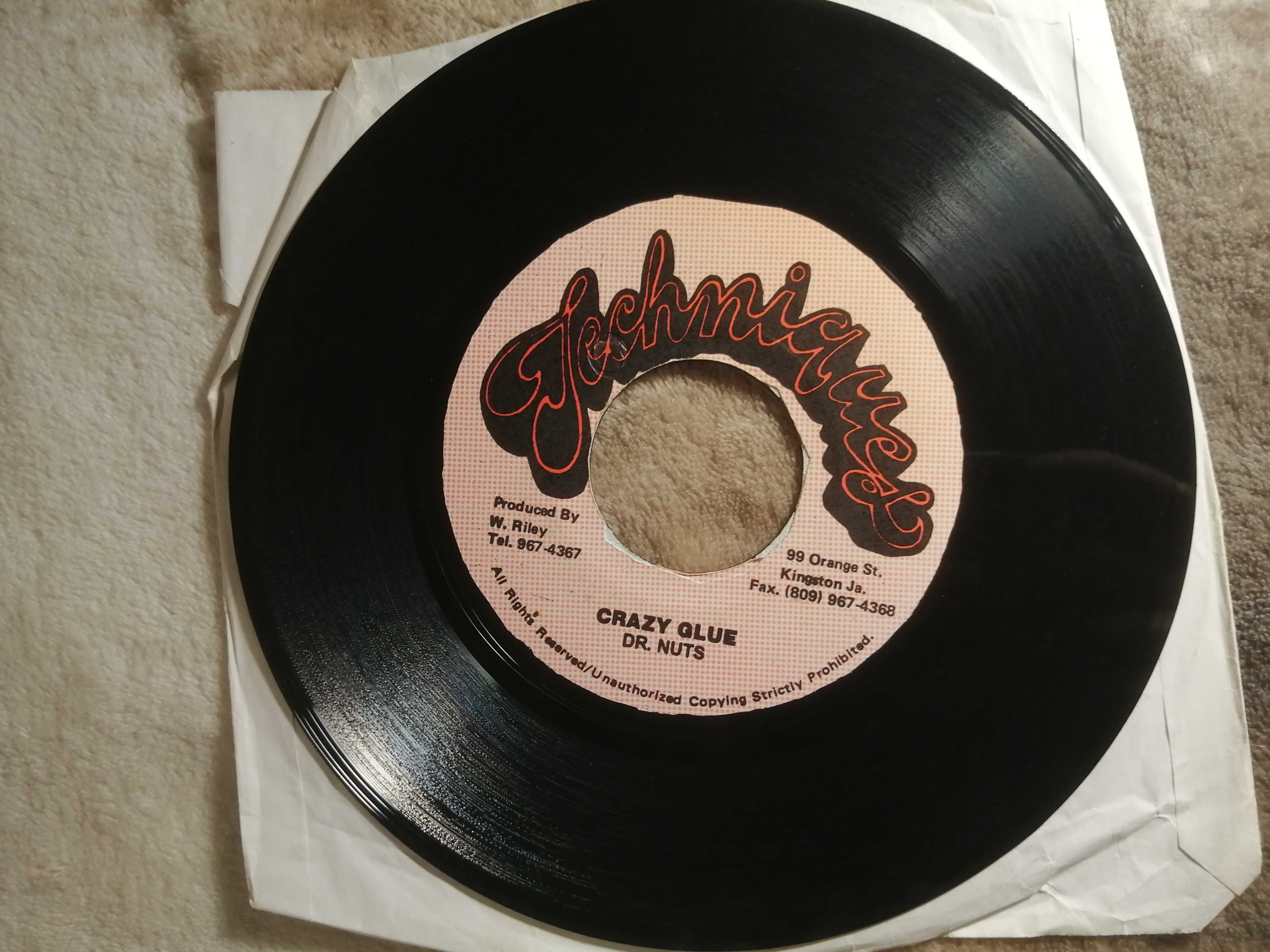 Dr. Nuts - Crazy Glue 7" raggamuffin winyl