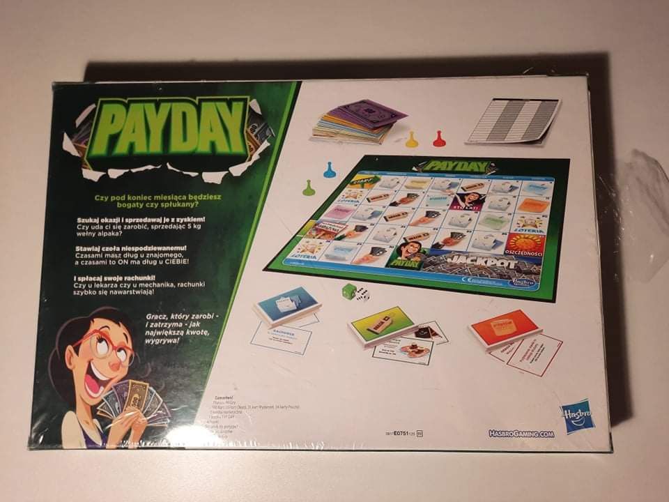 Nowa gra planszowa PAYDAY Monopoly Hasbro