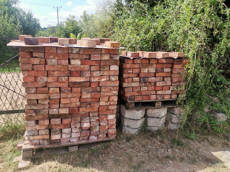 Cegła stara z rozbiórki