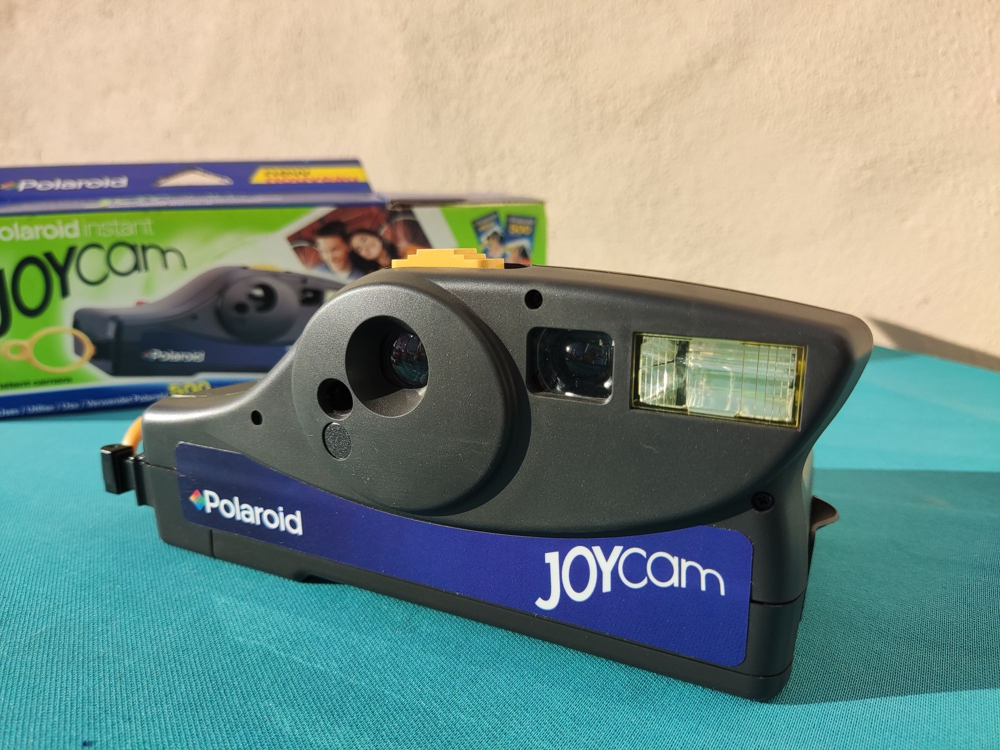 Polaroid Joycam 500 (black version) - vintage (Caixa Original)