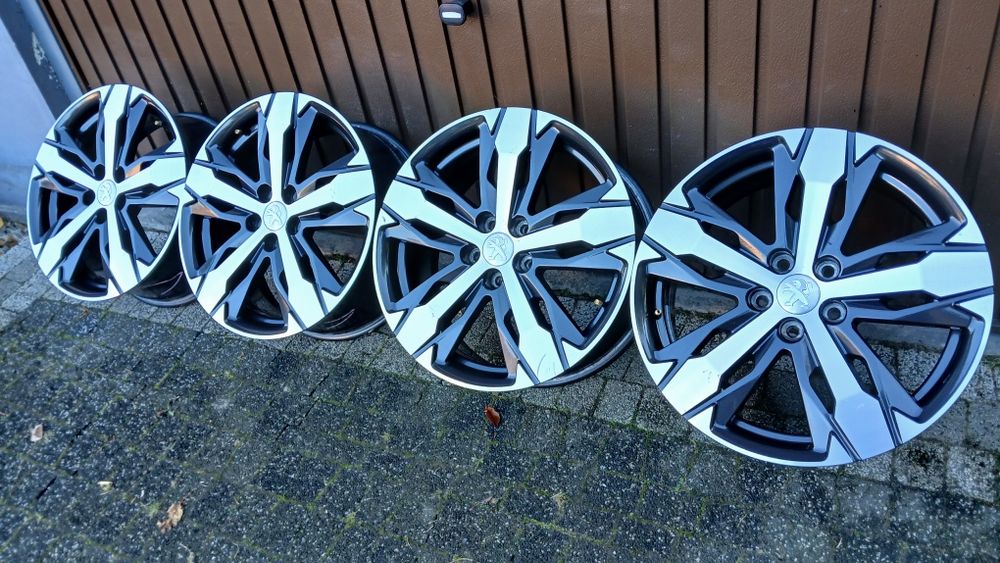 18" Peugeot 5008 oryginal 5x108  8j et49  3008, 508, Alufelgi/ Citroen