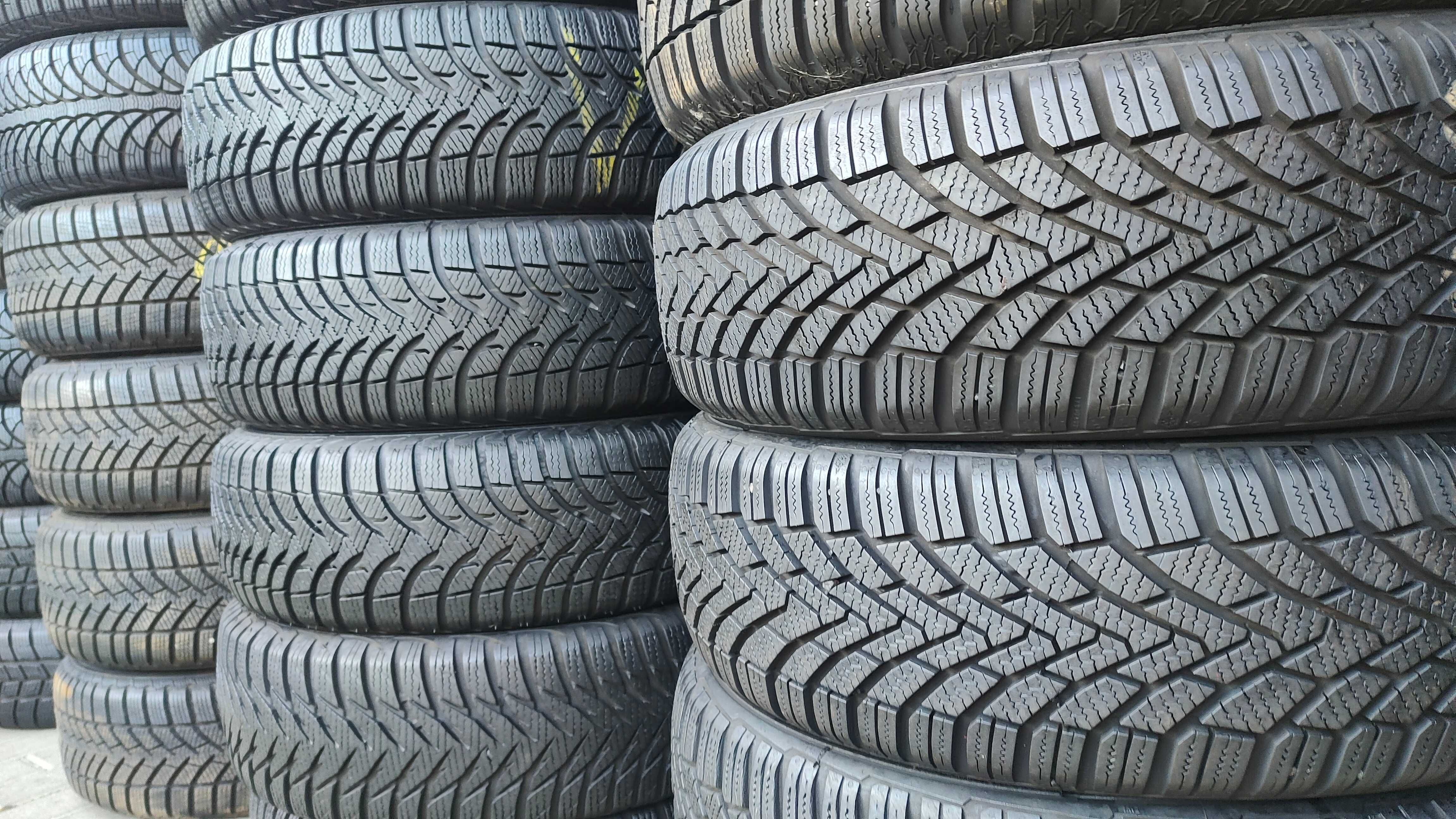 Opony Zimowe 195/65/15 Continental Bridgestone Pirelli Fulda 5-7,5mm